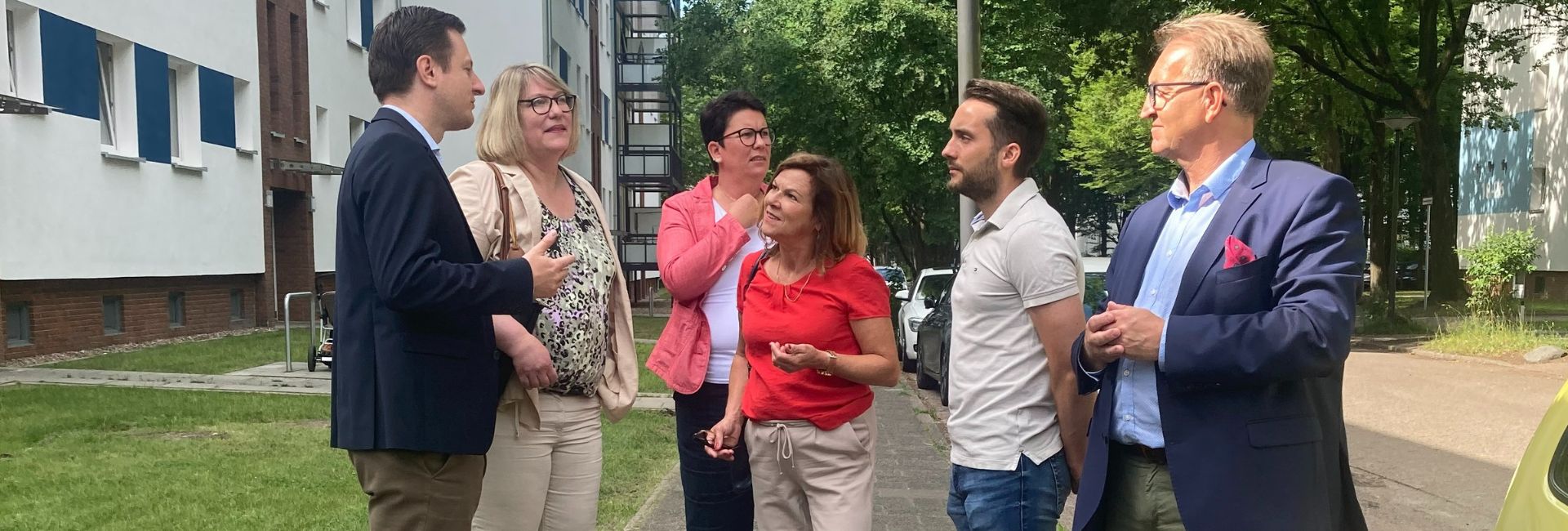  Nach Besuch VONOVIA-Wohngebiet Hnertshagen: 