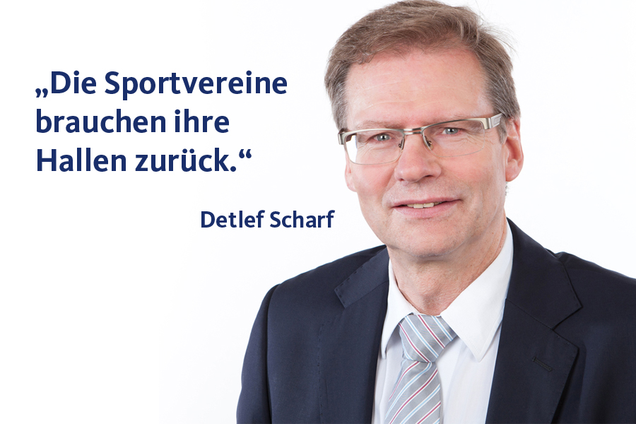 Detlef Scharf MdBB, Mitglied der Sportdeputation
